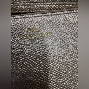 Coach Corner Zip Wristlet